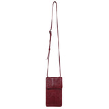 halo leather crossbody