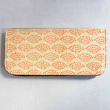 cotton canvas long wallet