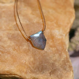 labradorite empowering necklace for determined to rise