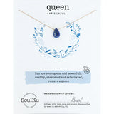 lapis lazuli luxe necklace for queen
