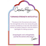 thistle earrings in lapis