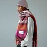 the stockholm scarf, 100% recycled, autumnal falls