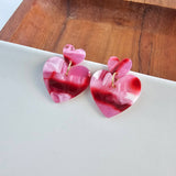 darling heart earrings