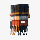 the stockholm scarf, 100% recycled, midnight summer