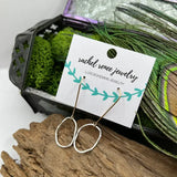 cheryl small mixed metal pebble drops