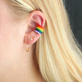 crystal prong set stud earrings