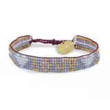 seed bead LOVE bracelet