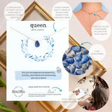 lapis lazuli luxe necklace for queen