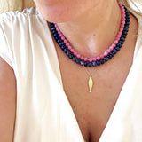 midnight skies lapis necklace