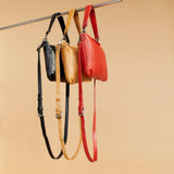 stevie handcrafted leather crossbody bags