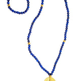 Stone & Circles Necklace