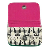 cotton credit card holder