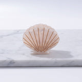Eco-Friendly Scallop Shell Hair Clip Claw Large