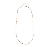 Dotted Kantha Milieu Necklace