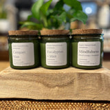 inspire natural goods - garden candle collection