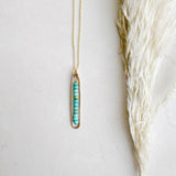 Lyric | Gold Filled Handmade Gemstone Necklace | Turquoise