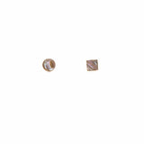abalone mismatched studs