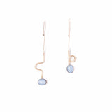 contour drop earrings