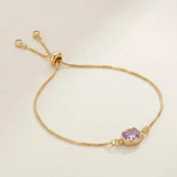 gold adjustable bracelet