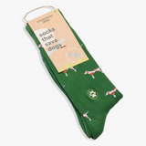 Socks that Save Dogs (Green Dogs)