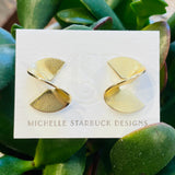 ribbon stud earrings