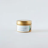 beatrix & co: 4oz gold candle tin