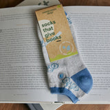ankle socks that give books