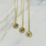 abalone portal necklace