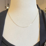 thin paperclip chain necklaces