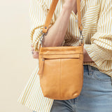 fran handcrafted leather crossbody bag