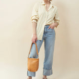 fran handcrafted leather crossbody bag