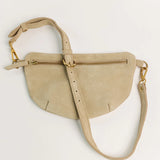the special edition sand suede sling bag