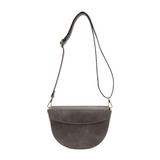 linda crescent crossbody bag w/ braided strap