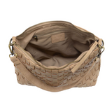 winnie woven hobo bag