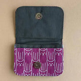 cotton credit card holder