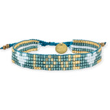 seed bead LOVE bracelet