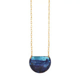 petite lazuli necklace
