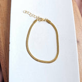 luxe herringbone bracelet