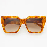 bon chic acetate oversized square sunglasses