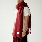 the reykjavik scarf, 100% recycled (solid colors)