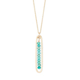 Lyric | Gold Filled Handmade Gemstone Necklace | Turquoise