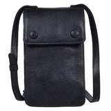 halo leather crossbody