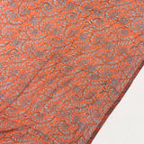 tropic coral block printed scarf