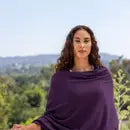 dreamsoft organic cotton travel scarf