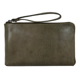 muse handcrafted leather wristlet