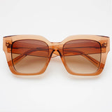 bon chic acetate oversized square sunglasses