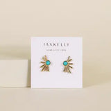 sun ray earrings