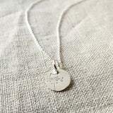 dandelion wishes necklace