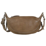 crosby handcrafted leather sling + crossbody bag