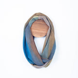 handwoven bamboo silky weave infinity scarf